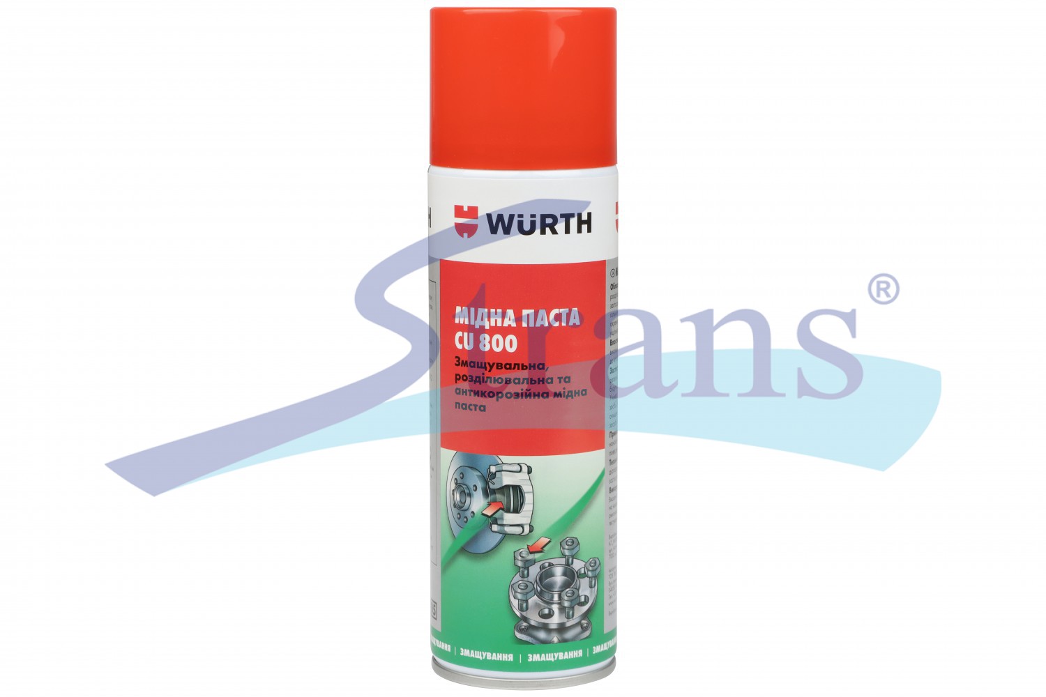 Змазка Мідна Спрей 300Мл Високотемпературна 0893800 купити в